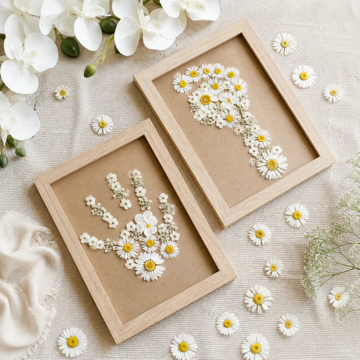 Floral Footprint Art Kit