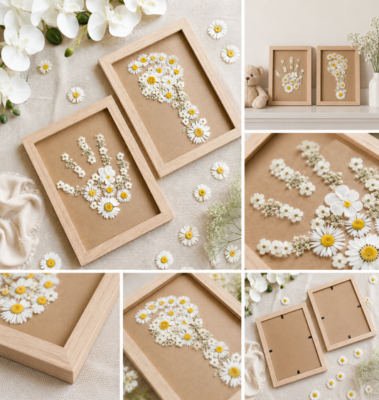 Floral Footprint Art Kit