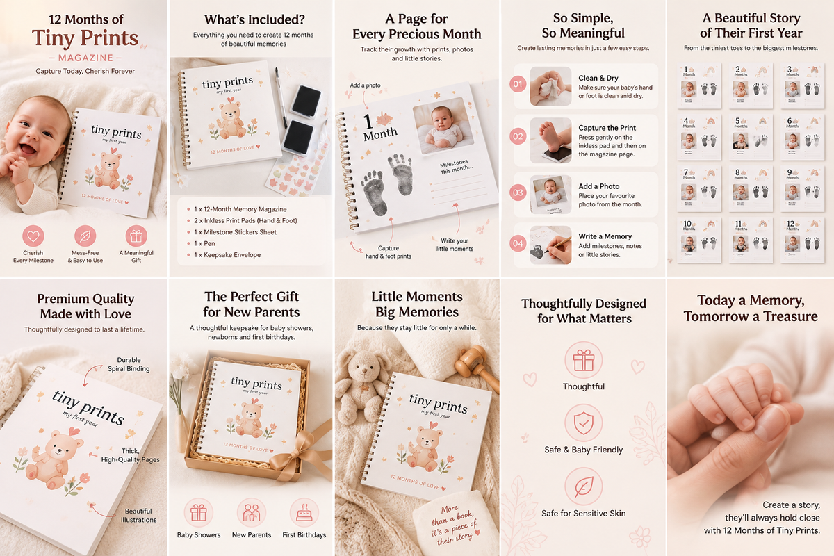 12 Months of Tiny Prints - Magazine