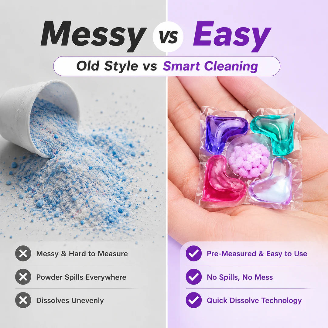 Velora™ 5-in-1 Laundry PowerPods Pro (Pack of 100)